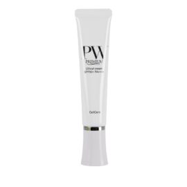 Отбеливающий солнцезащитный крем SPF50 Pw Premium Uv Cut Cream 30 мл Amenity Япония